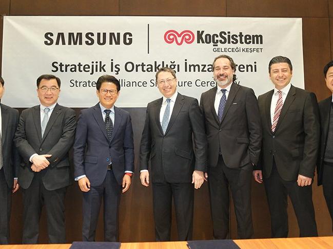 KoçSistem ve Samsung'tan bölgesel stratejik iş ortaklığı imzası