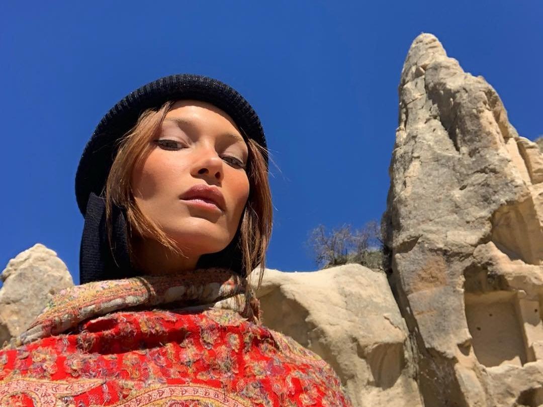 Bella Hadid Kapadokya'da