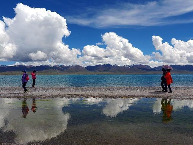 Tibet'in cennet gölü Namtso