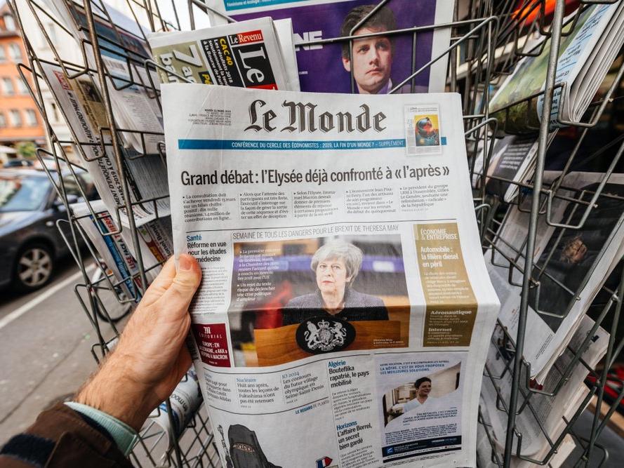 Fransa'da Le Monde tartışması