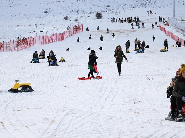 Sivas’ta kayak sezonu devam ediyor