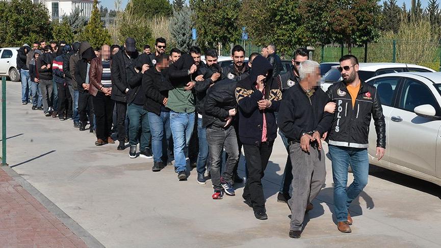 Adana'da uyuşturucu ticaretine 26 tutuklama