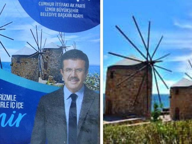 AKP'li Zeybekci'nin broşüründen Yunan adası çıktı!