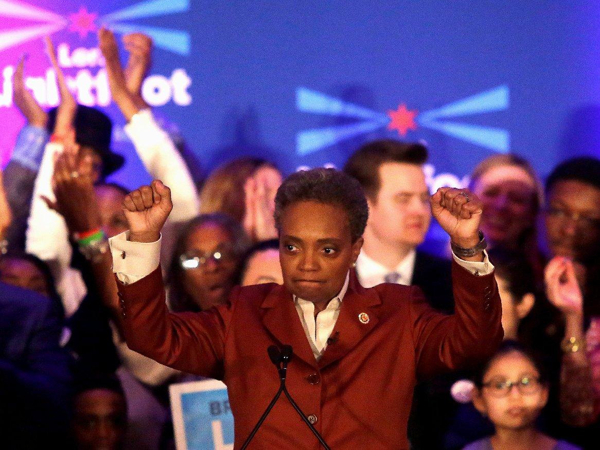 Chicago'da tarihi seçim: İlk kez siyahi lezbiyen bir kadın belediye başkanı oldu
