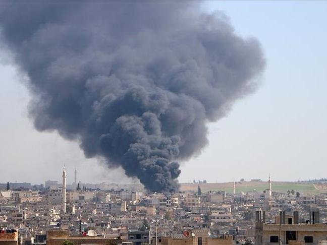 İdlib'de pazar yerine saldırı: 10 ölü