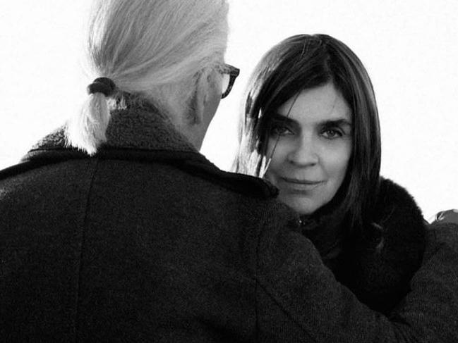 Carine Roitfeld, Karl Lagerfeld markasının stil danışmanı oldu