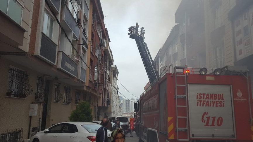 Son dakika: İstanbul'da korkutan yangın