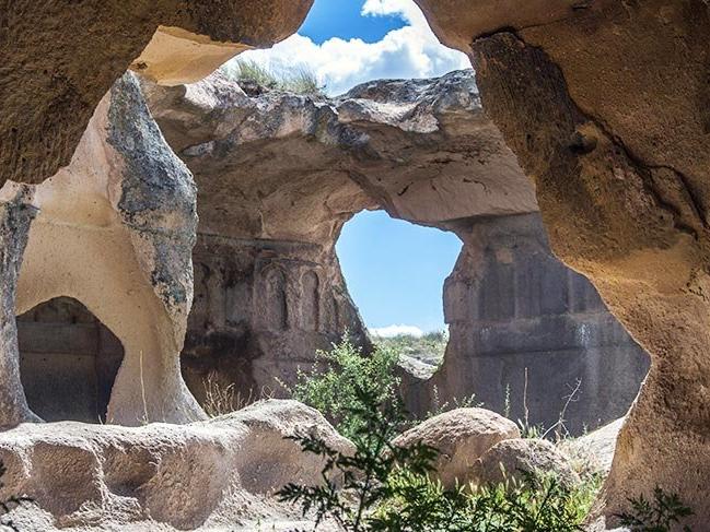 Kapadokya'nın gizemli köşesi Açık Saray