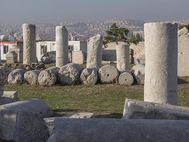 Ankara'nın tarihe açılan kapısı Roma Hamamı