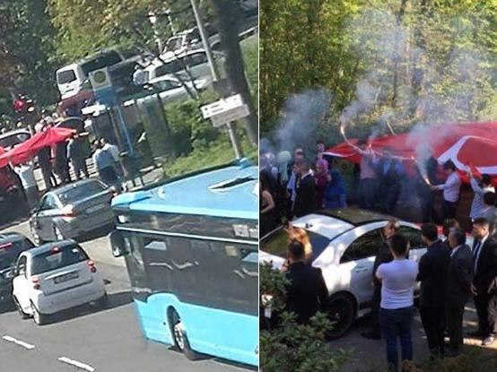 Almanya'yı karıştıran Türk düğünü! 80 araçlık konvoy polise takıldı