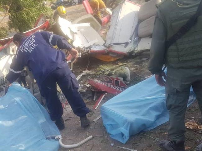 Venezuela'da polis helikopteri düştü! General ve pilot öldü