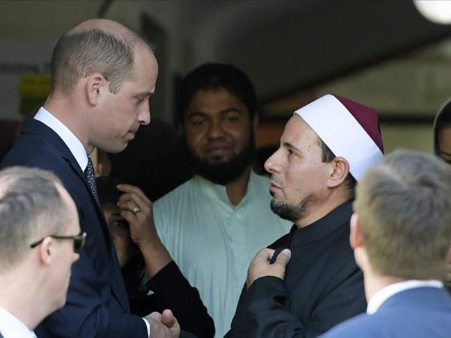 Prens William'dan Yeni Zelanda saldırısındaki camiye ziyaret