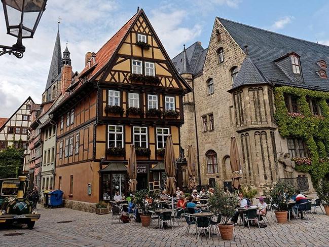 Ortaçağ'ın en iyi korunmuş kasabası Quedlinburg