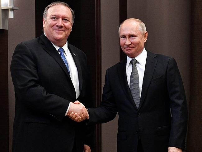 ABD Dışişleri Bakanı Pompeo, Putin ile görüştü
