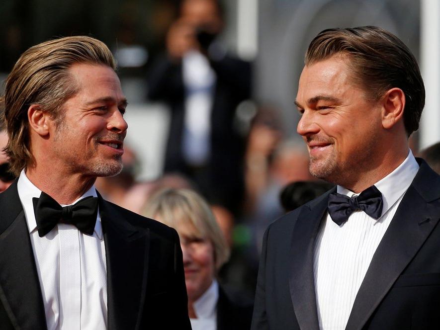 Brad Pitt ve Leonardo DiCaprio 72. Cannes Film Festivali'nde