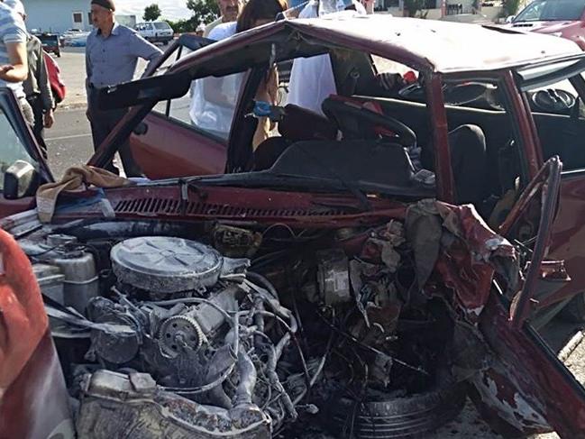 Malatya'da otomobiller çarpıştı: 2 ölü, 5 yaralı