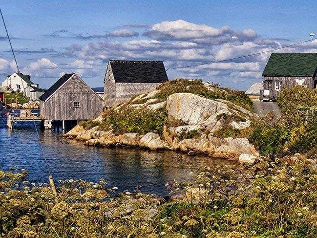 Kanada’nın en çok fotoğraflanan noktası: Peggy’s Cove