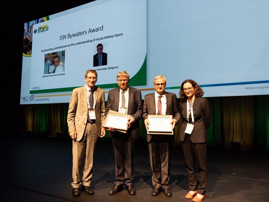 Dünya Nefroloji Derneğinden Türk bilim insanına ödül