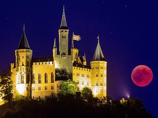 Hayaletli olduğuna inanılan Hohenzollern Kalesi