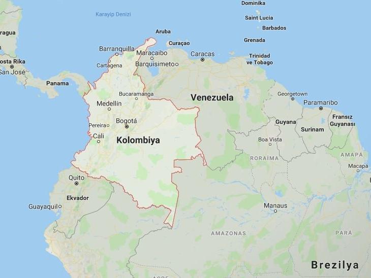 Kolombiya nerede, nüfusu kaç? İşte Kolombiya'nın haritadaki yeri...