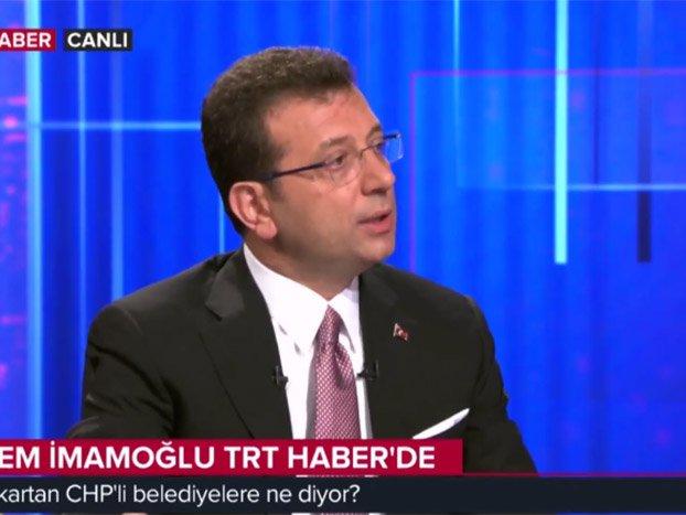 Sosyal medya İmamoğlu'nun TRT yayınıyla çalkalanıyor