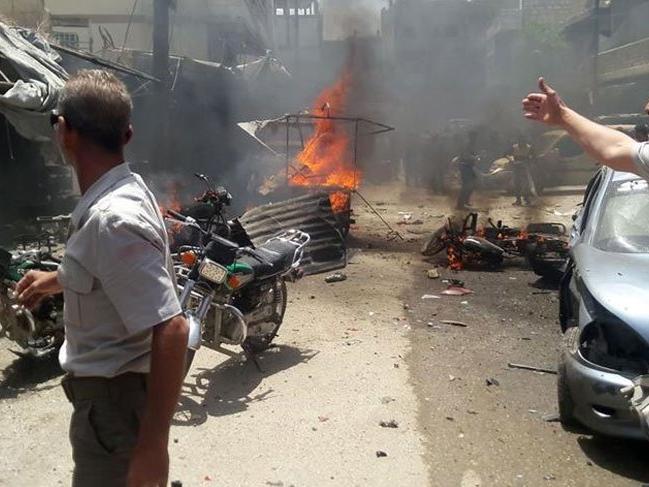 Cerablus'ta bombalı saldırı: 3 kişi yaralandı