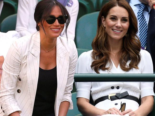Kate Middleton ve Meghan Markle Wimbledon Tenis Turnuvası'nda