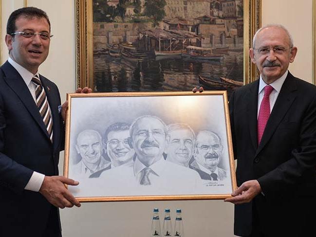 Kılıçdaroğlu ilk kez İBB'yi ziyaret etti