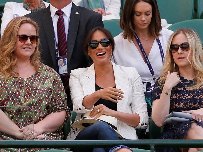 Meghan Markle'ın Wimbledon'da protokole uymaması tepki çekti