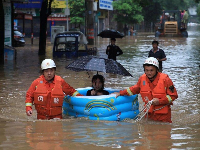Çin'de sel felaketi: Onlarca ölü ve kayıp var