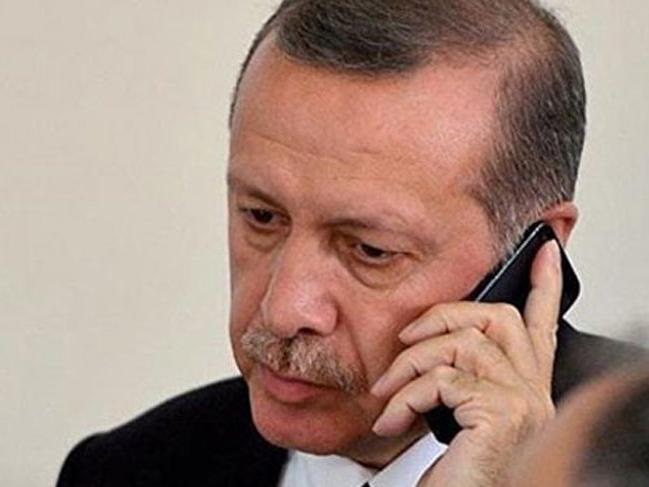 Erdoğan'dan şehit ailelerine telefon!
