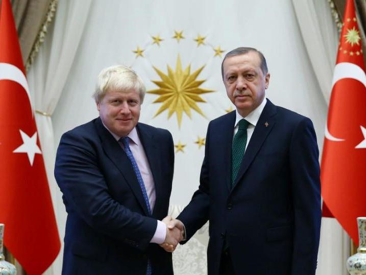 Cumhurbaşkanı Erdoğan'dan Boris Johnson'a tebrik