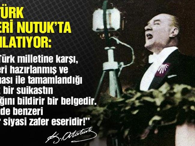 Mustafa Kemal Atatürk Nutuk'ta Lozan zaferini böyle anlatmıştı: Benzeri görülmemiş bir siyasi zafer eseridir!