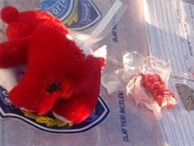 Konya'da oyuncak ayı içinde bomba ele geçirildi