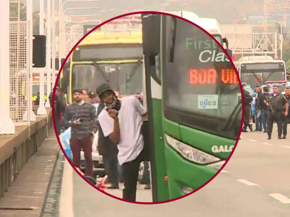 Brezilya'da otobüs kaçırıldı: Rehineler var