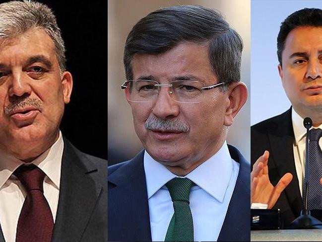 AKP'den Abdullah Gül, Davutoğlu ve Babacan'a davet gitmedi!