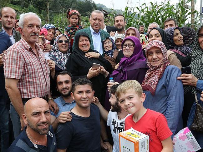 Cumhurbaşkanı Erdoğan, Artvin'de konuştu