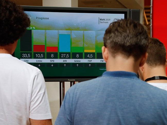 Almanya'da Saksonya ve Brandenburg eyalet meclisi seçimleri