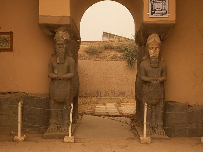 IŞİD'in kurbanı olan görkemli Nimrud Antik Kenti