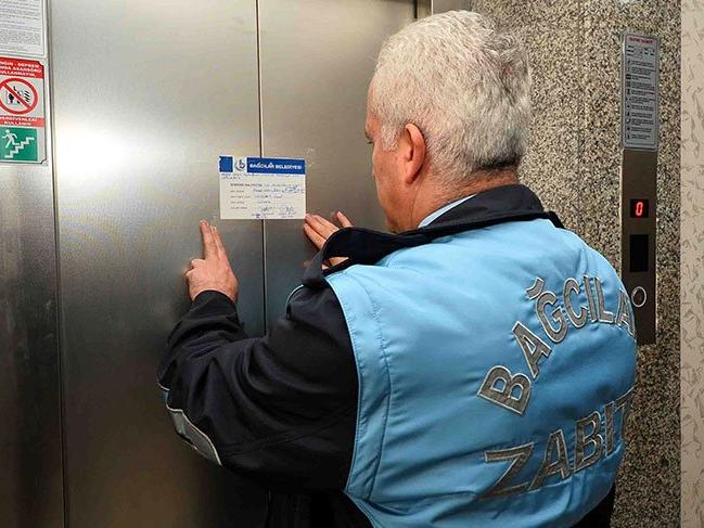 Bağcılar'da kontrol edilen 3064 asansörün yarısı mühürlendi