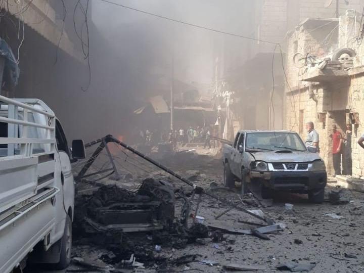 Afrin'de bombalı saldırı: Ölü ve yaralılar var