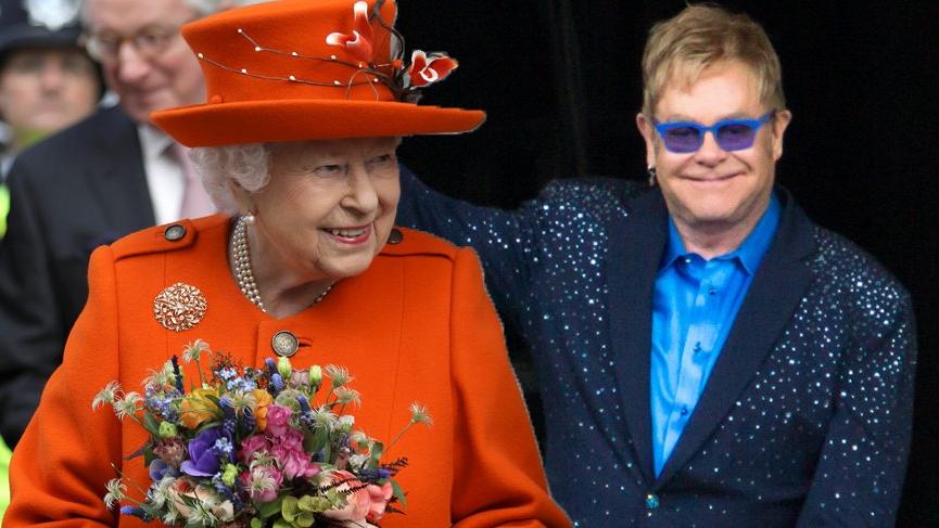 Elton John Kraliçe II. Elizabeth'i yeğenini tokatlamakla suçladı