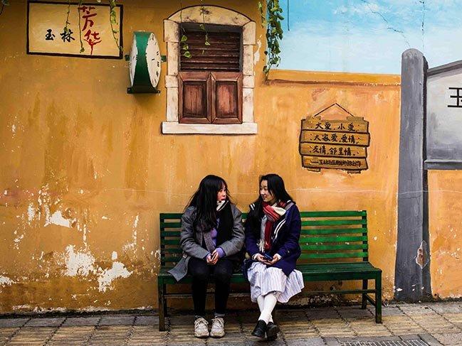 Duvar resimlerinin tabloya dönüştürdüğü kent Chengdu