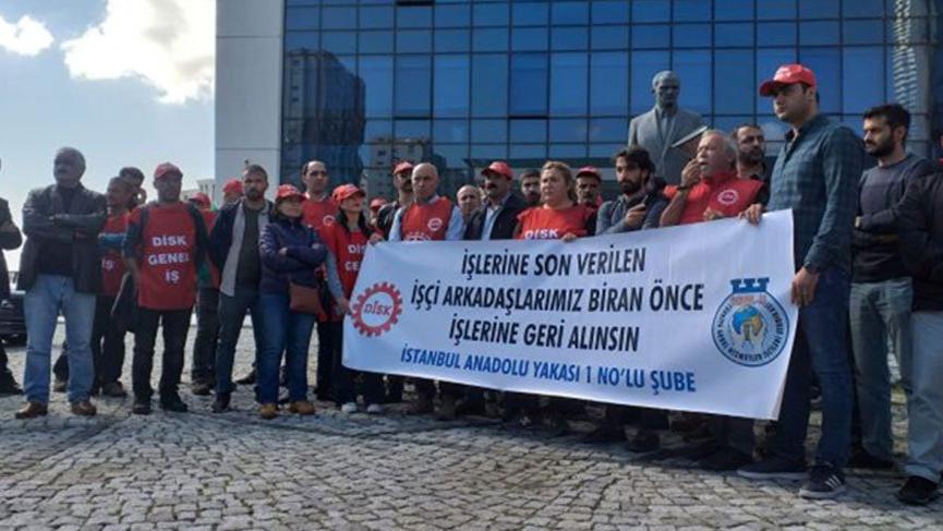 Ataşehir Belediyesi iki işçiyi gerekçesiz işten çıkardı