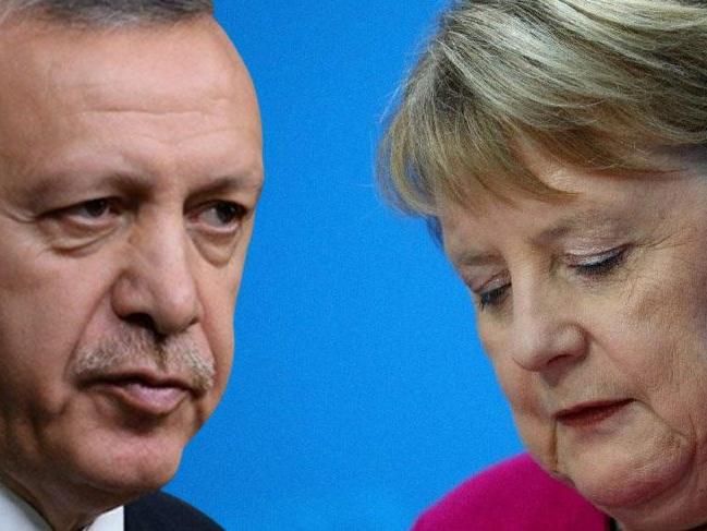 Merkel'in skandal çağrısına, Cumhurbaşkanı Erdoğan'dan sert tepki