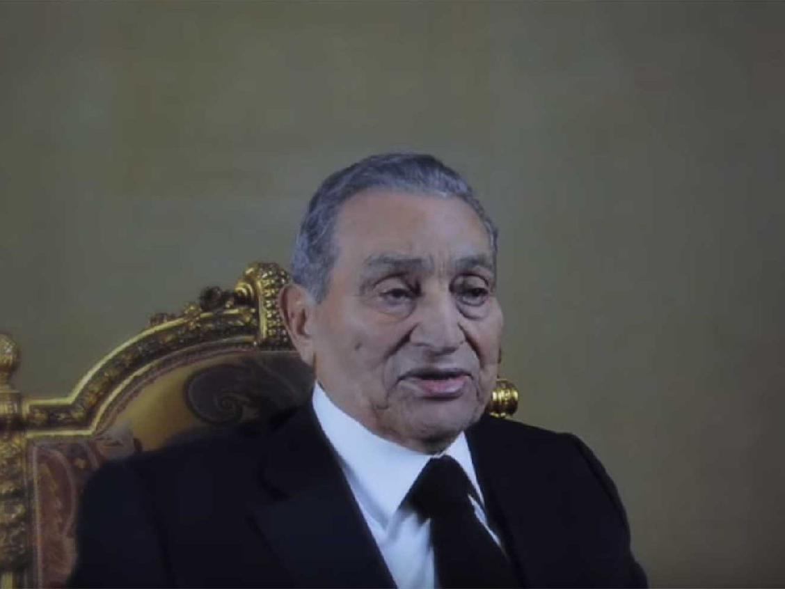 Mısır'ın devrik lideri Mübarek 8 yıl sonra ilk kez kamera karşısında!