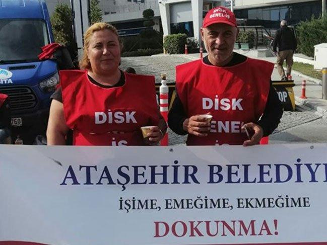 Ataşehir Belediyesi'nin işten çıkardığı işçilerin belediyeye girişleri de yasaklandı