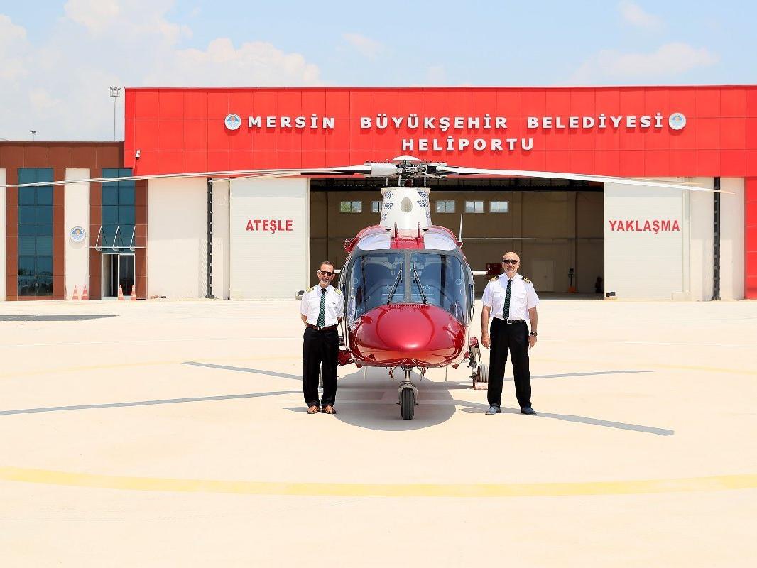 Belediyeden satılık helikopter