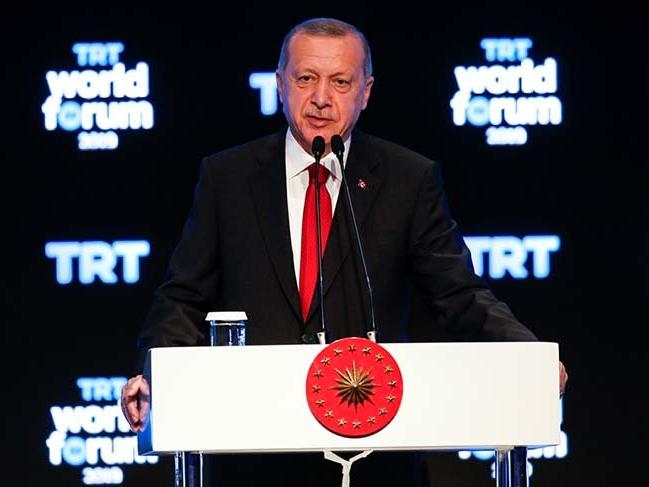 Cumhurbaşkanı Erdoğan: 30 bin TIR silah vermek uluslararası hukukun neresinde?