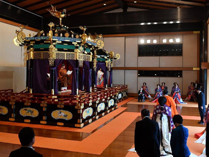 Naruhito 126'ncı Japon İmparatoru olarak tahta çıktı